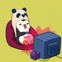 Happy Nintendo GIF by Pudgy Penguins