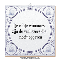 Humor Hoop Sticker by Tegelspreuken.nl