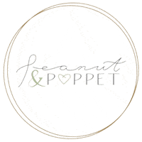 PeanutandPoppet eco peanut eco-friendly happy mail Sticker