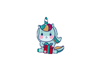 Weihnachten Sticker by Ponyfarben
