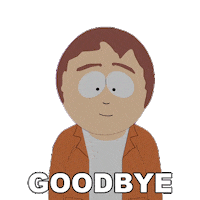 Bye Bye Goodbye Sticker by South Park