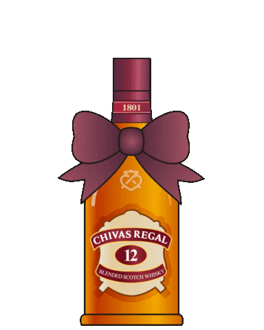 christmas present party Sticker by Chivas Regal