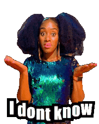 Black Woman What Sticker by takeepfit