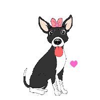 Dog Venus Sticker
