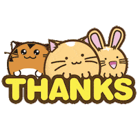 Happy Cat Sticker by Fuzzballs