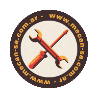Mecan web herramientas ferreteria pagina Sticker
