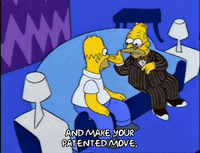 educating homer simpson GIF