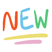SmallJaneKids new rainbow instagram handwriting Sticker