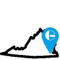 LocalwithG g virginia va 757 Sticker