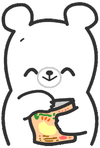 hungry snow GIF by Shiny bear