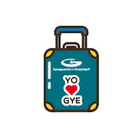 TAGSA vacaciones viajar avion guayaquil Sticker