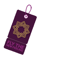 Tag Fly Sticker by Vistara