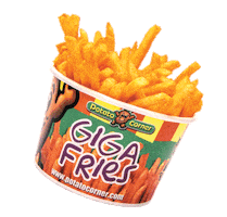 cheese fries Sticker by Potato Corner PH