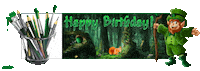 Happy Birthday Sticker