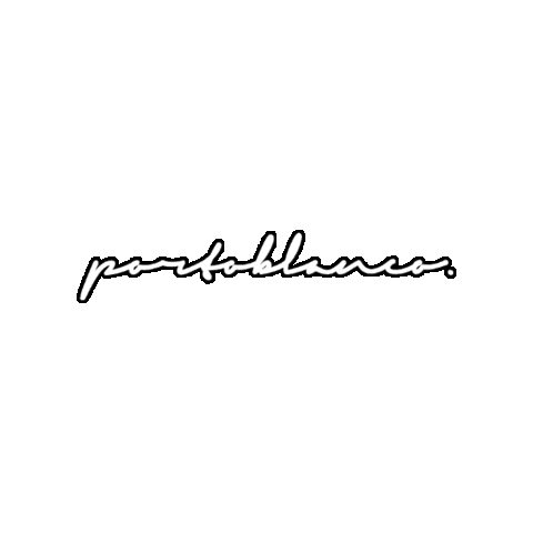 Pb Firma Sticker by Porto Blanco