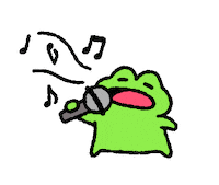 Drawing Singing Sticker