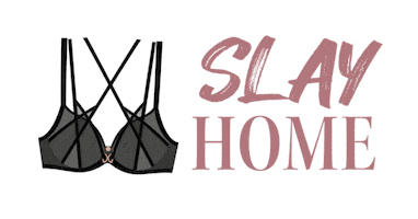 Stay Home Black Magic Sticker by Curvy Kate ltd