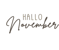 November Nadannebendoch Sticker by omamashop