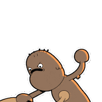 Cartoon Stone Sticker