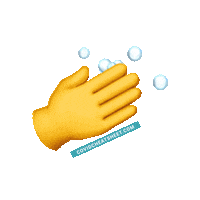Hands Corona Sticker by Snowball Wealth