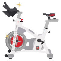 Fitness Spinning Sticker by riderevolution