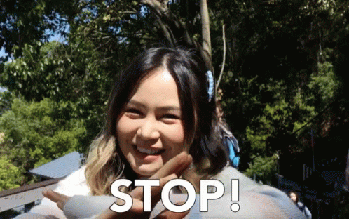 Chloe Stop GIF by Chloe Ting