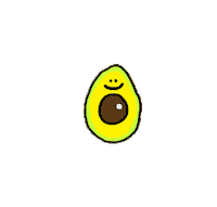 novafitoficial happy feliz avocado keto Sticker