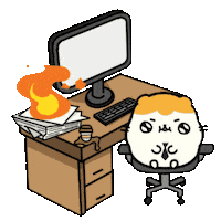Working To Do Sticker