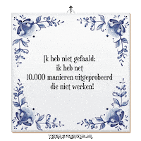 Wijsheid Verandering Sticker by Tegelspreuken.nl