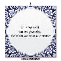 Genieten Gezelligheid Sticker by Tegelspreuken.nl