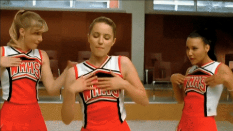 gleebybrittana giphyupload glee santana lopez naya rivera GIF