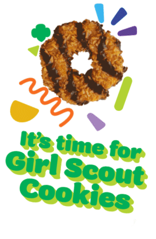 Girl Scout Cookies Cookie Season Sticker by GirlScoutsWW