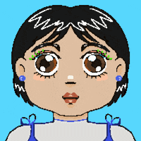 Pixel Girl GIF