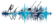 rindlewaves rein graphics reingraphics sound art rindle waves Sticker