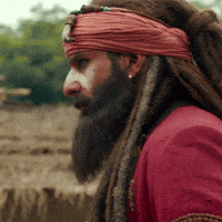 LaalKaptaanMovie what angry pizza tired GIF