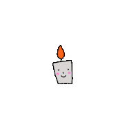 Candle Sticker by ARICOROOM