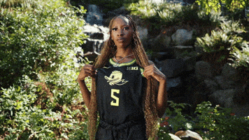 Womens Basketball Oregon GIF by GoDucks