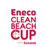EnecoCleanBeachCup beach windmill cleanup beaches Sticker