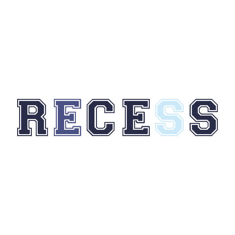 we_recess fitness workout playtime recess Sticker