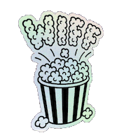 Film Fest Popcorn Sticker by Windsor Film Festival