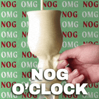 Egg Nog Christmas GIF by slicedbread