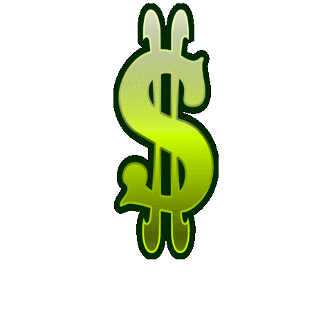 Money Cash Sticker by Kushy Dreams