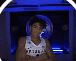 Byu Basketball Stewart GIF by BYU Cougars