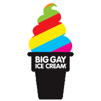 Ice Cream Valentine Sticker by Big Gay Ice Cream