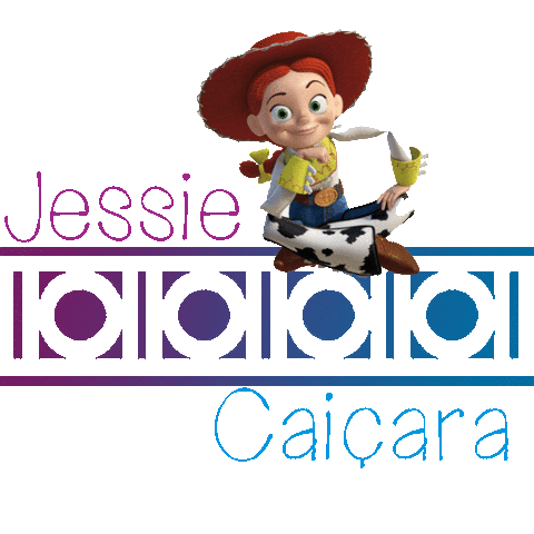 princesascaicaras giphyupload toy story princesas caiçaras jessie caiçara Sticker