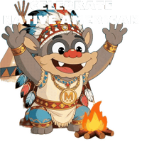 Celebrate Native American Sticker
