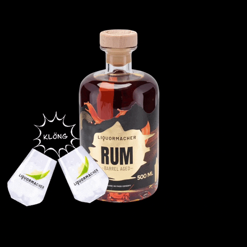Cheers Rum GIF by liquormacher