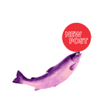 New Post Ball Sticker by SirFish