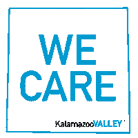 Care Michigan Sticker by Kalamazoo Valley Community College