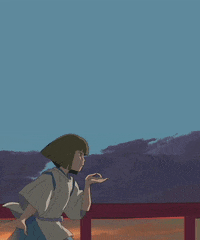 Spirited Away Art GIF by Anne Horel